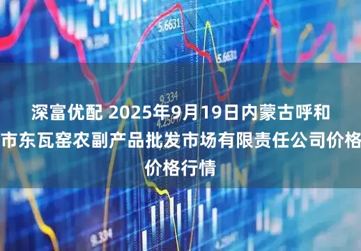 深富优配 2025年9月19日内蒙古呼和浩特市东瓦窑农副产品批发市场有限责任公司价格行情