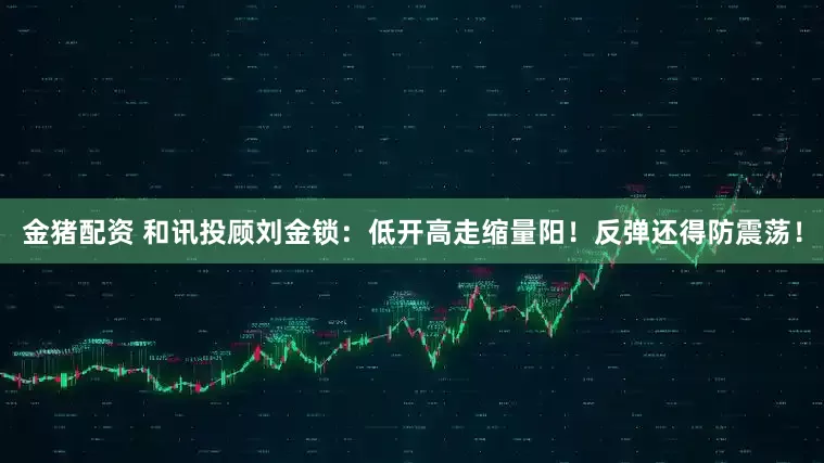 金猪配资 和讯投顾刘金锁：低开高走缩量阳！反弹还得防震荡！